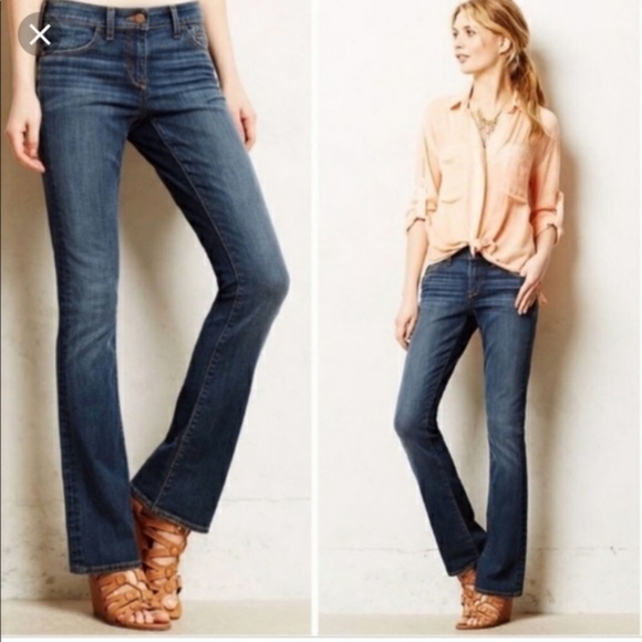 Anthropologie Pilcro and the Letterpress Boot Cut Jeans Size 25 - Picture 1 of 4
